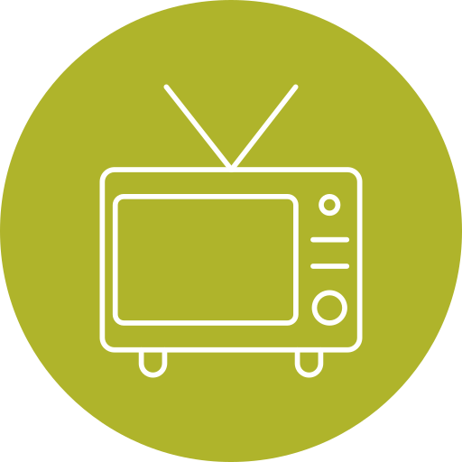 Television Generic Circular icon