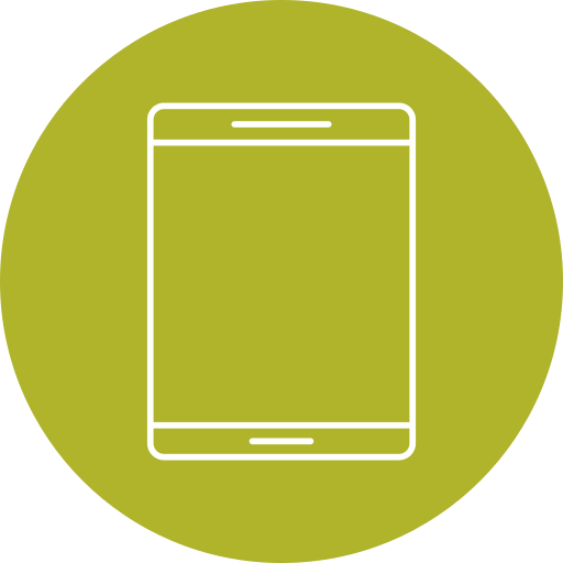 tablet Generic Circular icoon