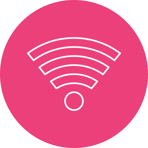 signal wi-fi Generic Circular Icône