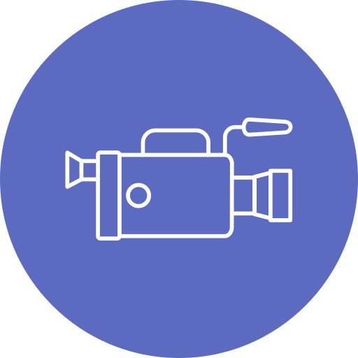 ビデオレコーダー Generic Circular icon