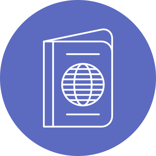 Passport Generic Circular icon