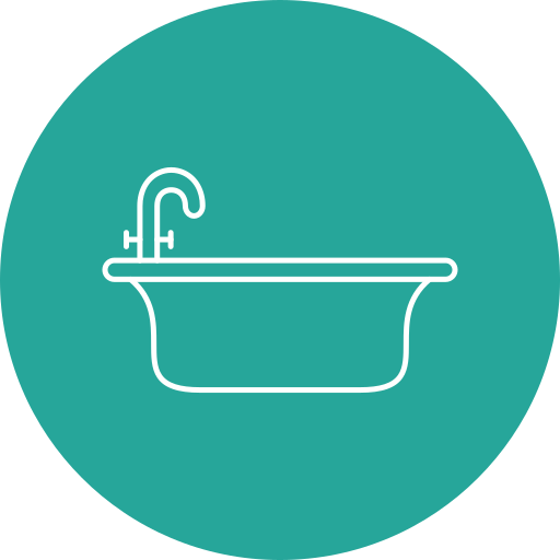Bathtub Generic Circular icon