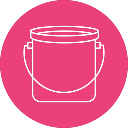 Bucket Generic Circular icon