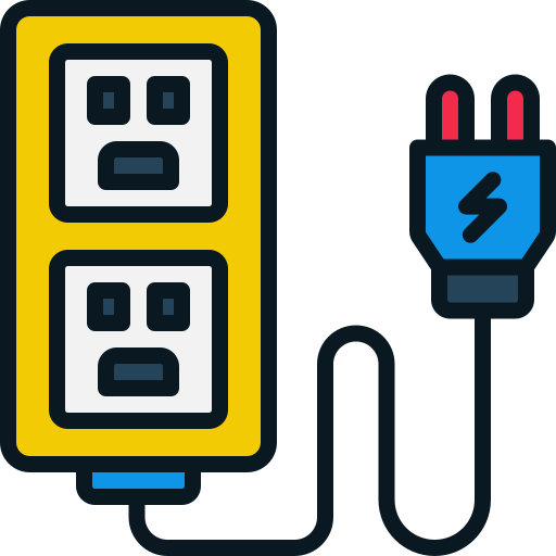 Socket Generic Outline Color icon