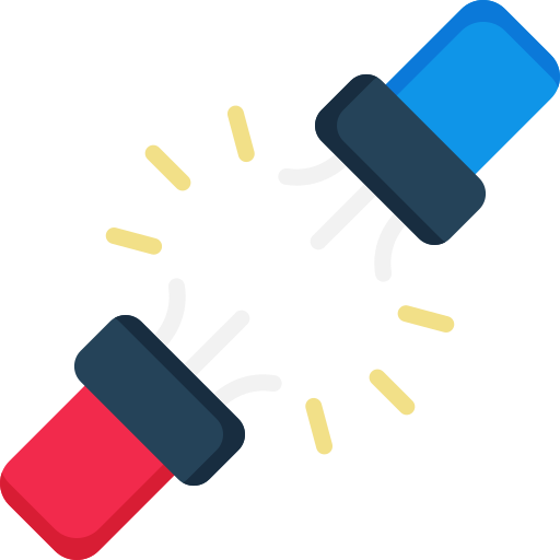 draad verbinding Generic Flat icoon