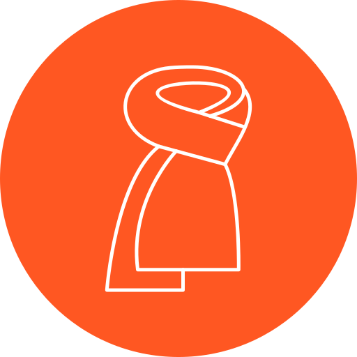 Scarf Generic Circular icon