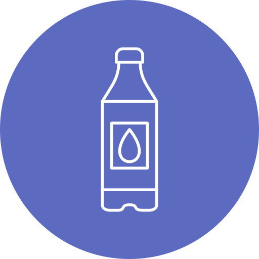 butelka wody Generic Circular ikona