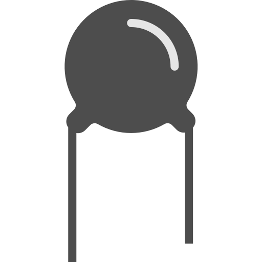 コンデンサ Generic Grey icon