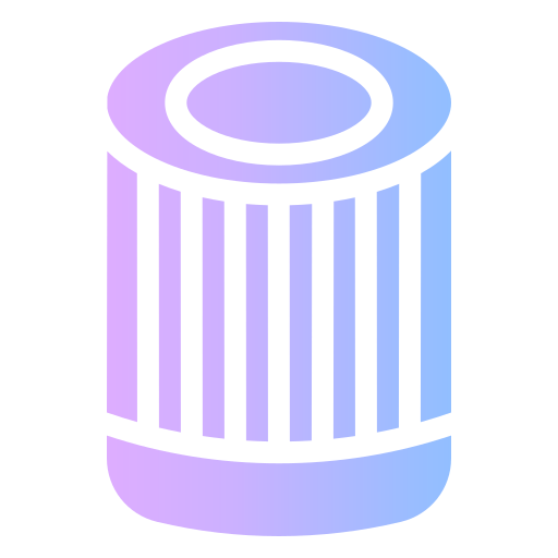 Oil filter Generic Flat Gradient icon