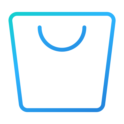 bolsa de la compra Generic Gradient icono