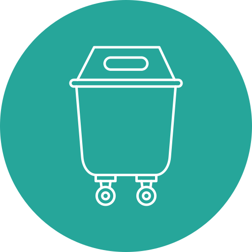 papelera de reciclaje Generic Circular icono