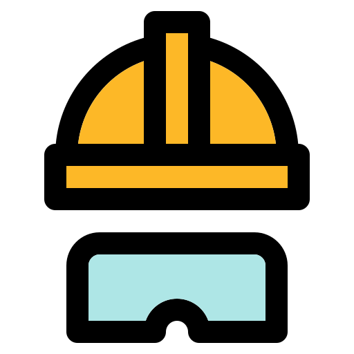 okulary ochronne Generic Outline Color ikona