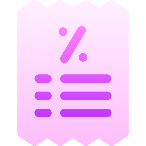 割引 Basic Gradient Gradient icon