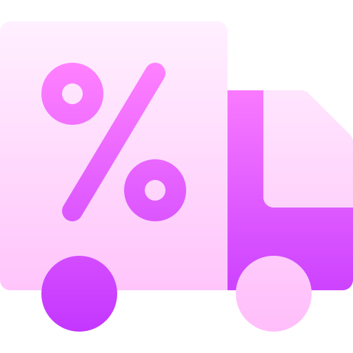 camion delle consegne Basic Gradient Gradient icona