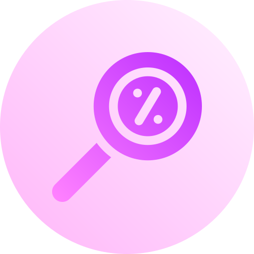 Поиск Basic Gradient Circular иконка