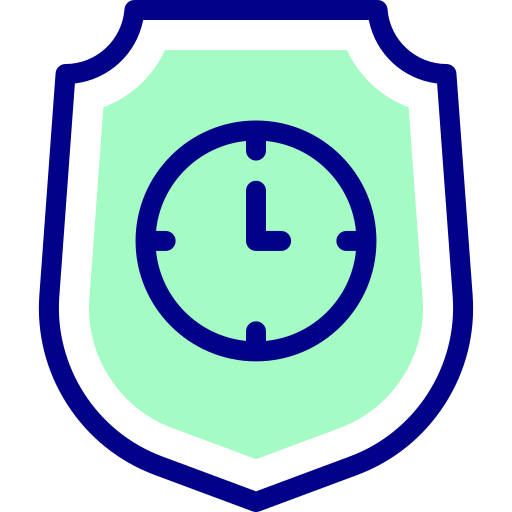 Time Detailed Mixed Lineal color icon