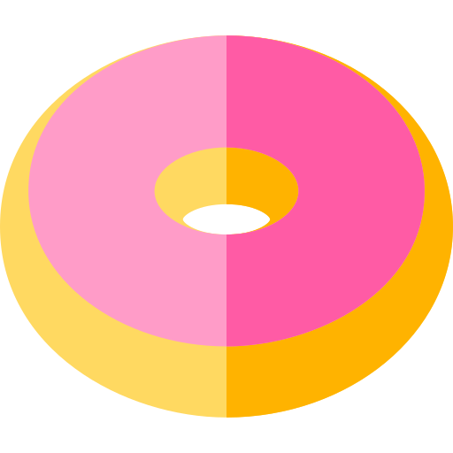 Donut Basic Rounded Flat icon