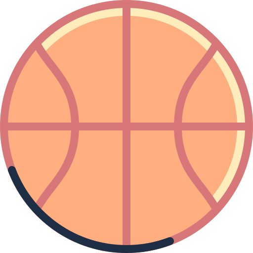 basketball Special Meteor Lineal color icon