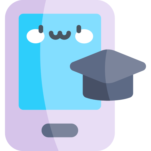 教育アプリ Kawaii Flat icon