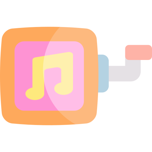 musikbox Kawaii Flat icon