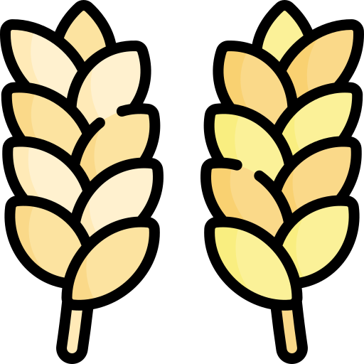 blé Kawaii Lineal color Icône
