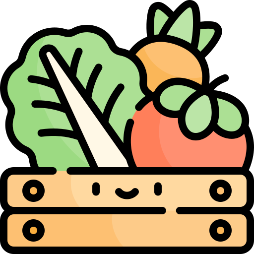 Vegetables Kawaii Lineal color icon