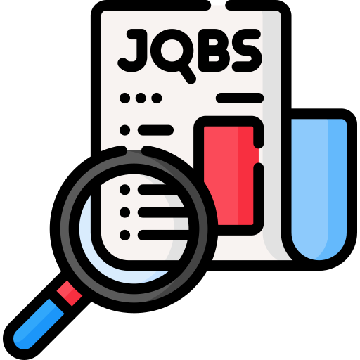 Job search Special Lineal color icon