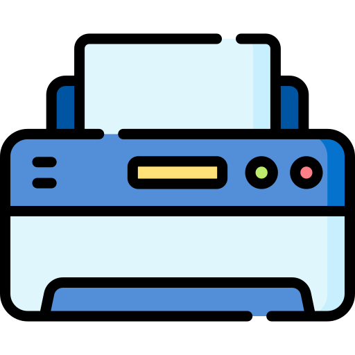 impresora Special Lineal color icono