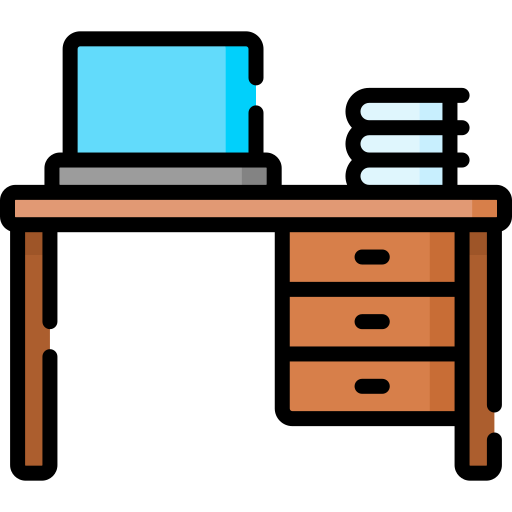 Desk Special Lineal color icon