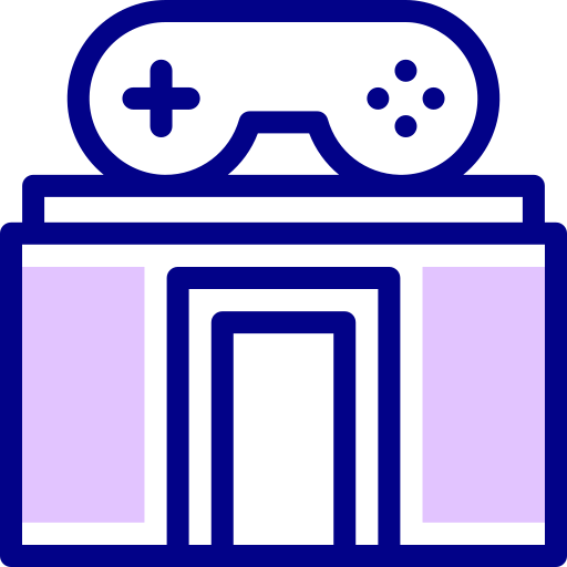 게임 스토어 Detailed Mixed Lineal color icon