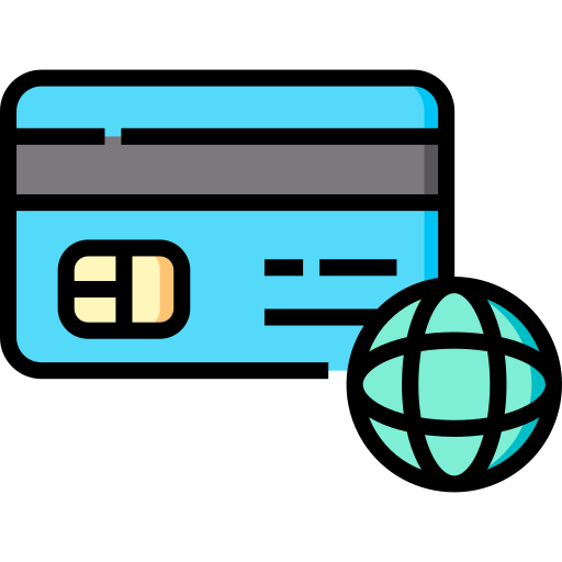 Credit card Detailed Straight Lineal color icon