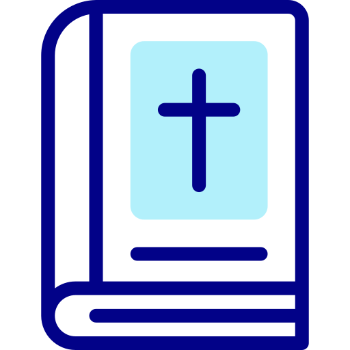 성경 Detailed Mixed Lineal color icon