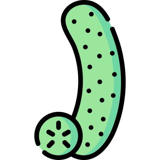 pepino Special Lineal color icono