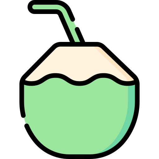 napój kokosowy Special Lineal color ikona