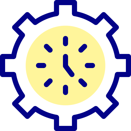 uhr Detailed Mixed Lineal color icon