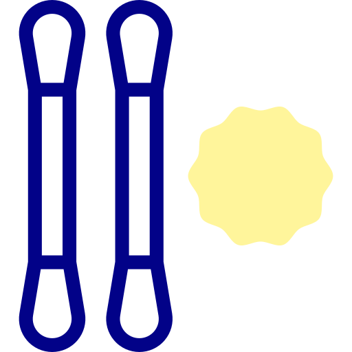 wattestäbchen Detailed Mixed Lineal color icon