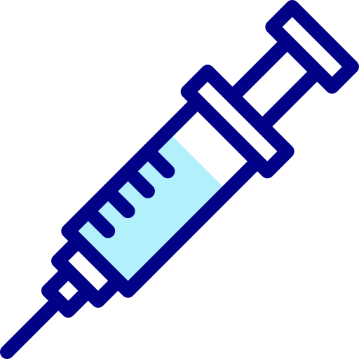 Syringe Detailed Mixed Lineal color icon