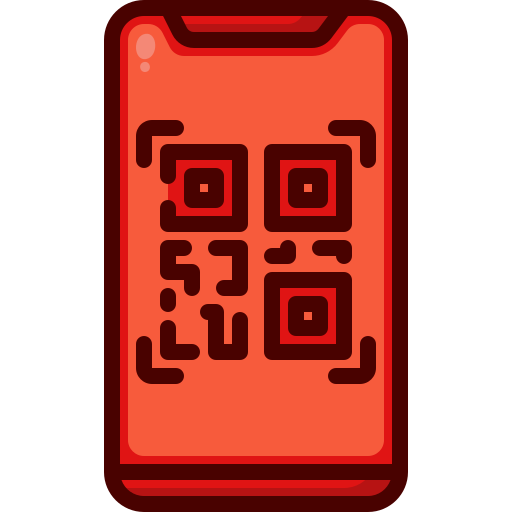 Code scanning Generic Outline Color icon