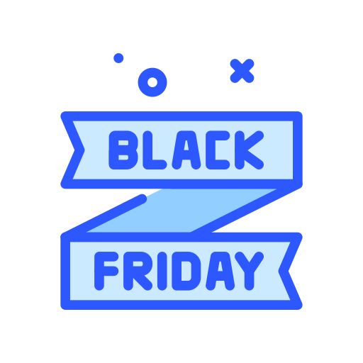 Black friday Darius Dan Blue icon