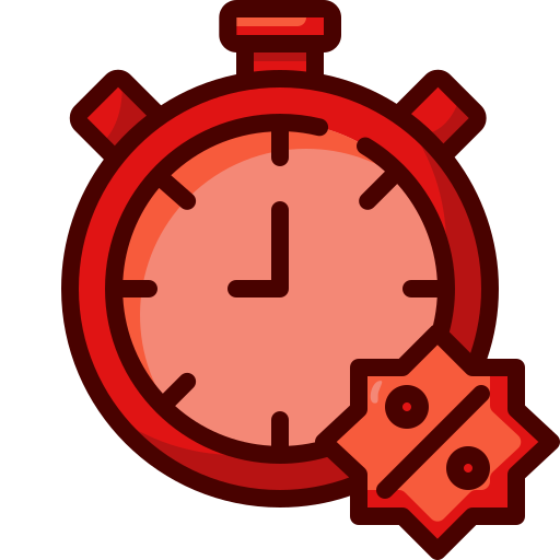 Sale time Generic Outline Color icon
