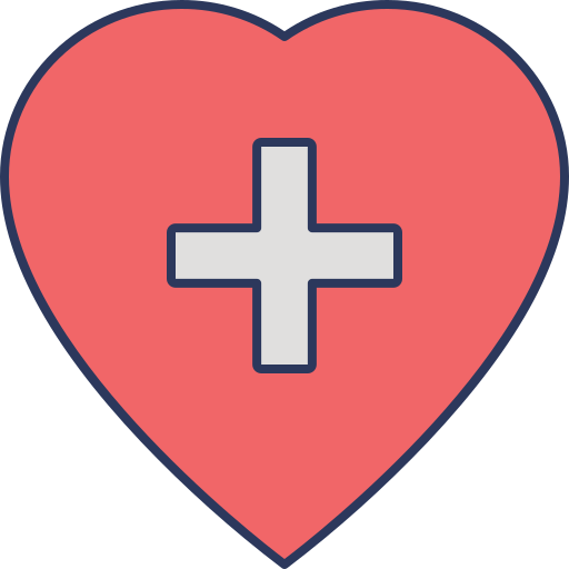 corazón Dinosoft Lineal Color icono
