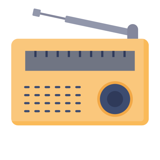 Radio Dinosoft Flat icon