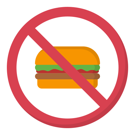 No food Dinosoft Flat icon
