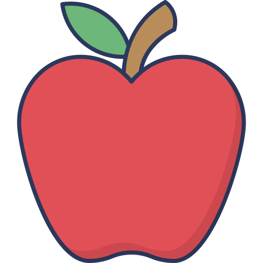 りんご Dinosoft Lineal Color icon