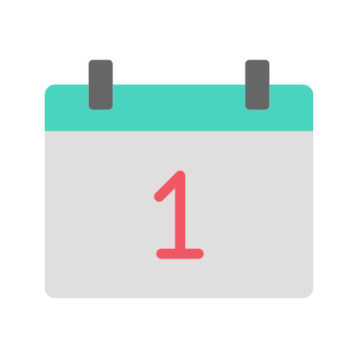Calendar Dinosoft Flat icon