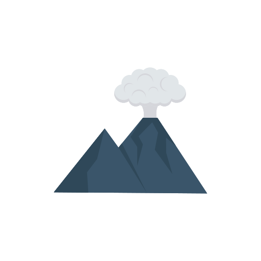 Mountain Dinosoft Flat icon