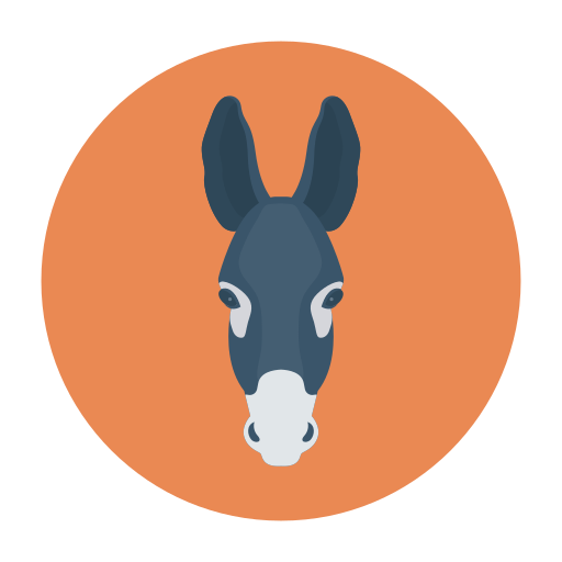 burro Dinosoft Circular icono