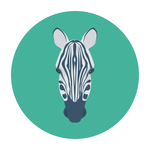 zebra Dinosoft Circular ikona