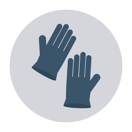 Gloves Dinosoft Circular icon