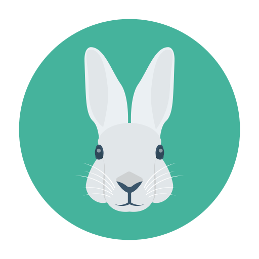 Rabbit Dinosoft Circular icon